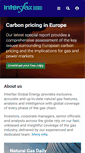 Mobile Screenshot of interfaxenergy.com